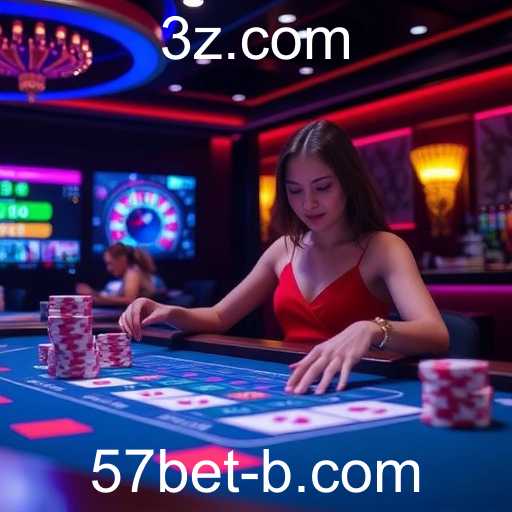 Experiência Imersiva de Casino ao Vivo com 57bet